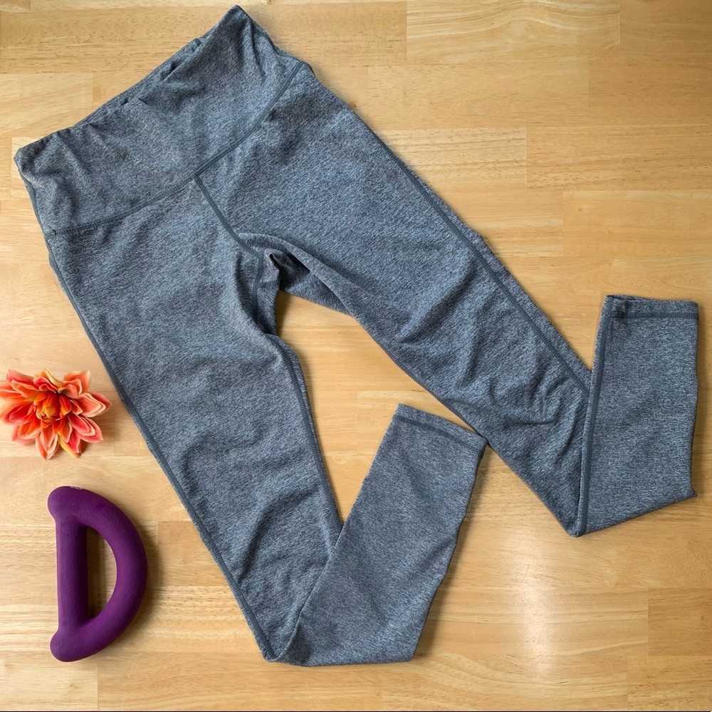 Queenie Ke Full Length Leggings, Heather Gray, XS